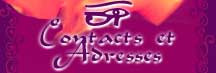 Contacts et Adresses